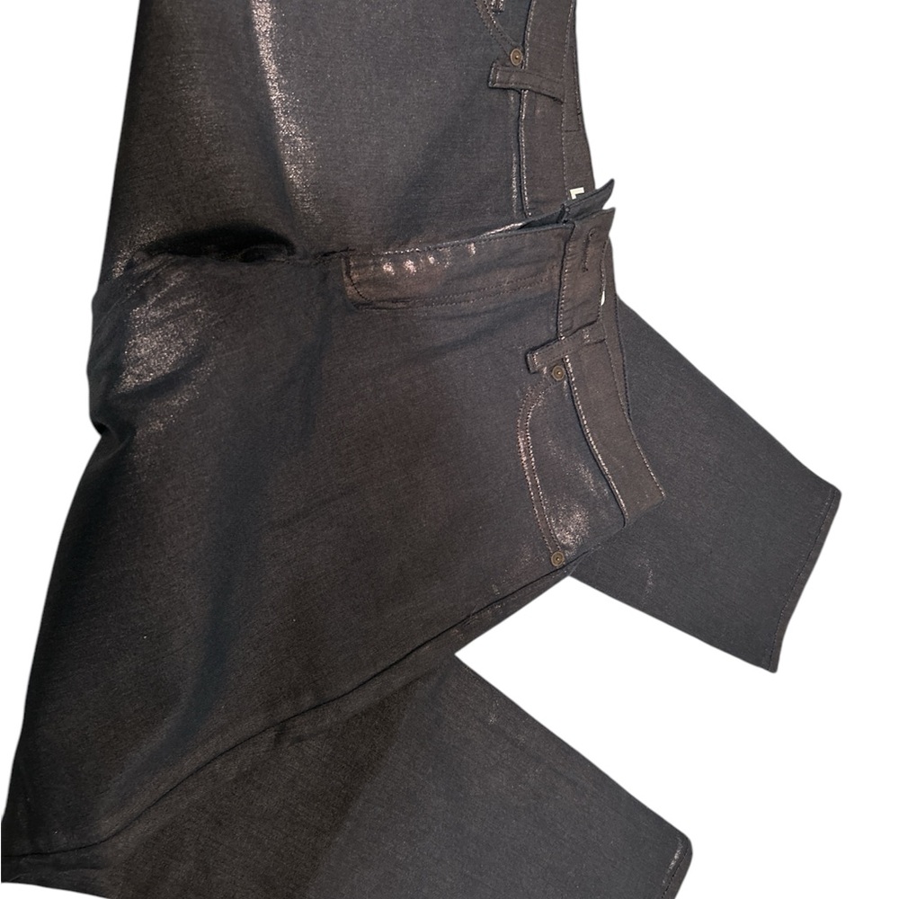 Lands’ End Shiny Denim Jeans